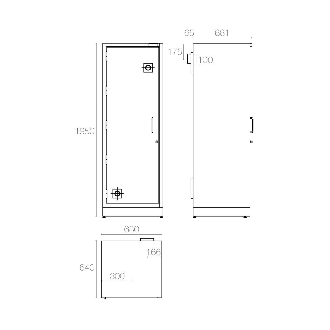 Safetybox AC 600 CM infiammabili (FL006CM) L.S.S. - immagine 2
