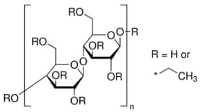 Ethyl cellulose, viscosity 300 cP, 5 % in toluene/ethanol 80:20(lit.), extent of labeling: 48% ethoxyl