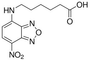 6-(7-Nitrobenzofurazan-4-ylamino)hexanoic acid, suitable for fluorescence