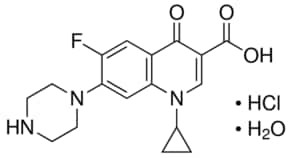 Ciprofloxacin HCl, Pharmaceutical Secondary Standard. Certified Reference Material