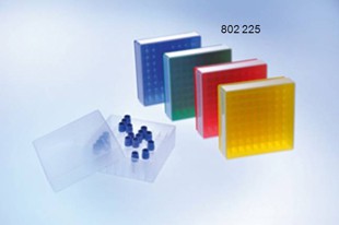 Cryo Storage Box GREINER colore verde 81 posti confezione 5 imballo 20 pezzi