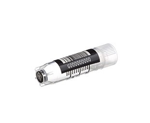 Vials CRYO.S GREINER con codifica DATAMATRIX ECC 200 sterili 2 ml fondo rotondo con base d'appoggio