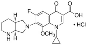 Moxifloxacin hydrochloride, VETRANAL(R), analytical standard