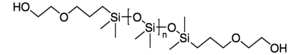 Poly(dimethylsiloxane), bis(hydroxyalkyl) terminated, average Mn ~5,600