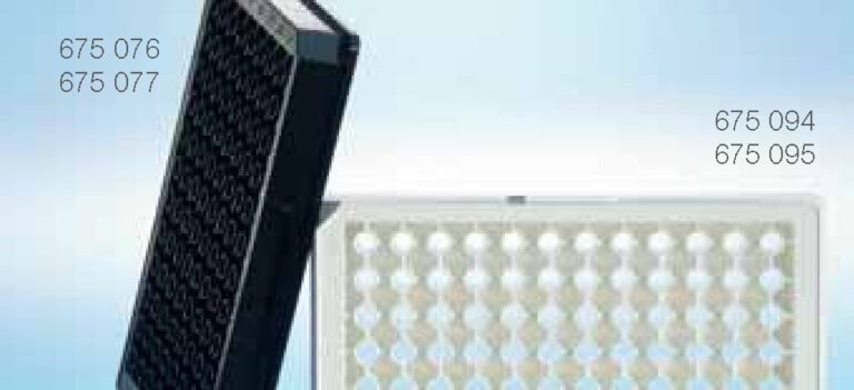 PIASTRE A 96 POZZETTI "HALF-AREA" GREINE R FONDO PIENO, COLORE TRASPARENTE, 10 PZ Piastra 96 pozzetti HALF-AREA GREINER fondo pieno traspartente conf 10 imballo 40 pezzi