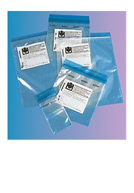SACCHETTI A TENUTA PER PEZZI CHIRURGICI IN PE CF 250 DIM.MM. 300X300