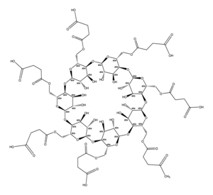 Succinyl-beta-cyclodextrin