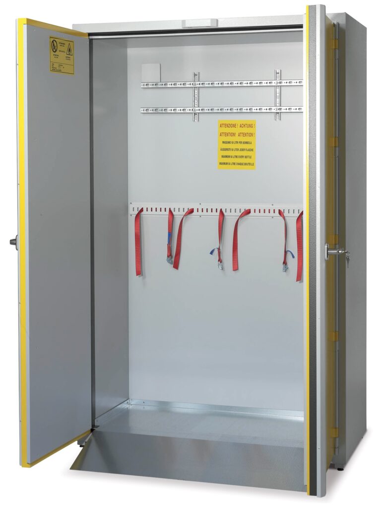 Safetybox BC 1350 S gas compressi (CG135S) L.S.S. Armadio di sicurezza gas compressi modello BC 1350 S