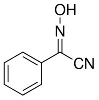 2-Hydroxyimino-2-phenylacetonitrile, mixture of syn and anti, 97%