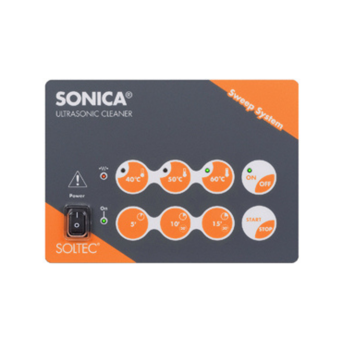 Bagno ad ultrasuoni S3 3200 ETH 6L (090.003.0012) SONICA - immagine 2