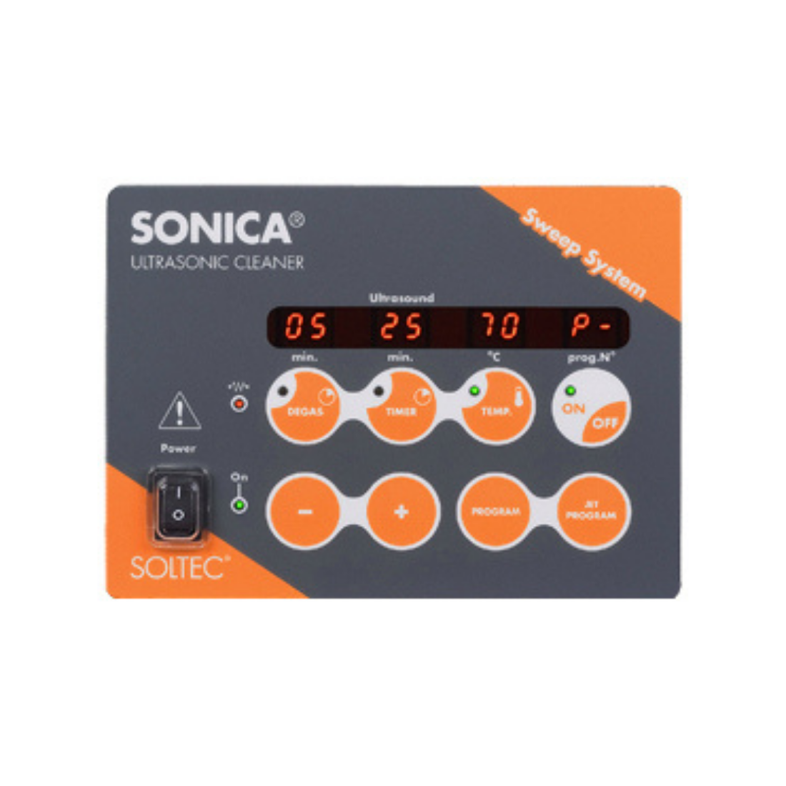Bagno ad ultrasuoni S3 5200 EP 21L (090.003.0033) SONICA - immagine 2