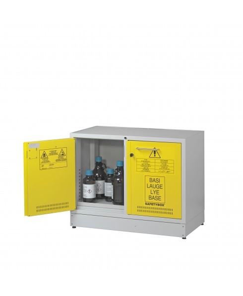 Armadio di sicurezza per prodotti chimici SAFETYBOX® modello AB 900/50