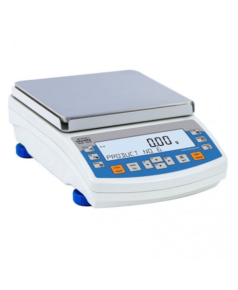 Bilancia tecnica 10100 g, precisione 10 mg, calibrazione interna RADWAG modello PS 10100.R2.M* Mono