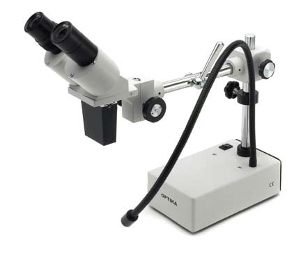 Stereomicroscopio binoculare per didattica OPTIKA modello ST-50LED