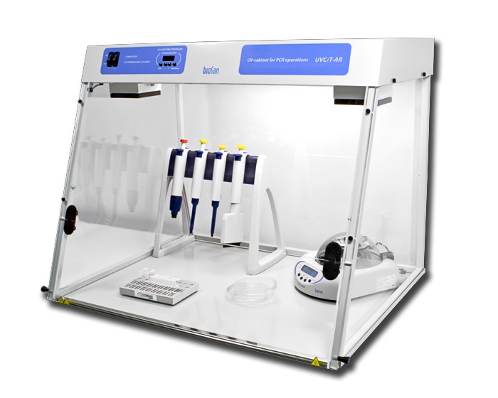 Cappa da banco UV per PCR BIOSAN modello UVC/T-AR