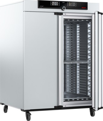 Stufa a ventilazione forzata display doppio con ruote MEMMERT modello UF 1060 PLUS