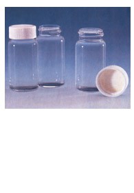 VIALS VETRO SCINTILL.LIQUIDI TAPPO ML 20 MM 28X62 T 22 PP LAMINA METALLICA CF500