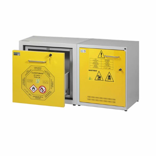 Armadio di sicurezza combinato modello KEMFIRE® 1200/50 (TYPE B) ASPIRATO