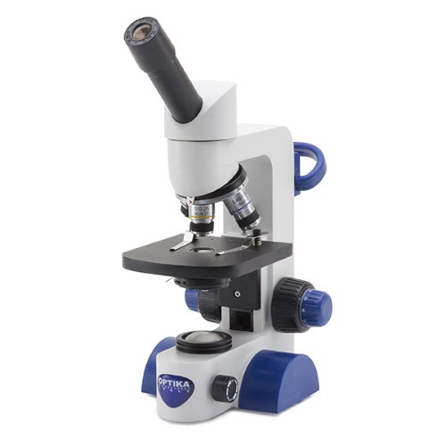 Microscopio biologico monoculare per usi didattici OPTIKA modello B-61
