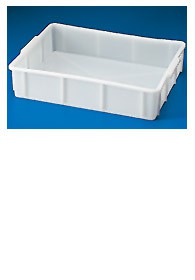Cassetta sovrapponibile bassa HDPE litri 20