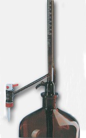 Buretta di Pellet Classe AS vetro ambrato certificata DE-M divisione 1/20 ml 25