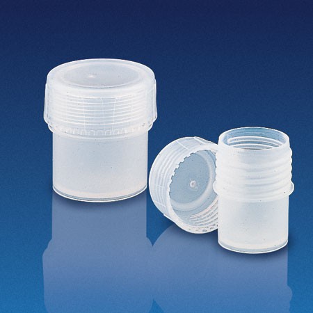 CONTENITORE PER CAMPIONI CON TAPPO A VITE 30 ML PFA