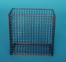 Cestello in rete in acciaio inossidabile base (LxLxH mm) 160x160x160