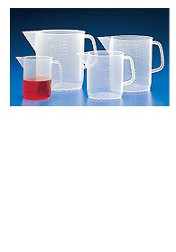 Caraffa graduata forma bassa polipropilene ml 3000