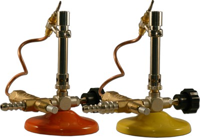 Lampade Bunsen Sekur-flame con rubinetto, termocoppia e valvola di sicurezza diam.x h. mm 11x140