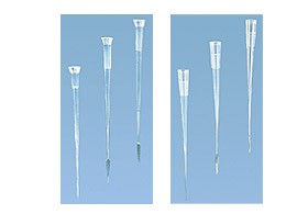 PUNTALI PER GEL A PUNTA CAPILLARE FLESSIBILE FINO A 250 µl VASSOIO DA 200 PEZZI