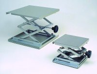 Tavolino elevatore piano in acciaio inox mm. 120X120
