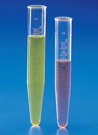 PROVETTA CONICA GRADUATA 15 ml ø18x118 mm TPX®