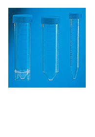 Provette coniche con tappo a vite sterili Øxh 30X115 mm 50 ml polipropilene graduazione in rilevo co