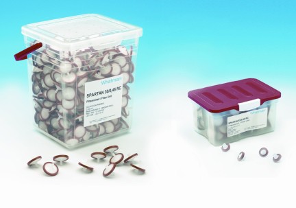 Filtri per siringa con MiniTip WHATMAN SPARTAN RC Ø 13 mm porosità 0,45 µm conf