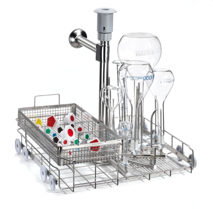 Carrello lavamatracci universale in acciaio inox modello LM 20 DS