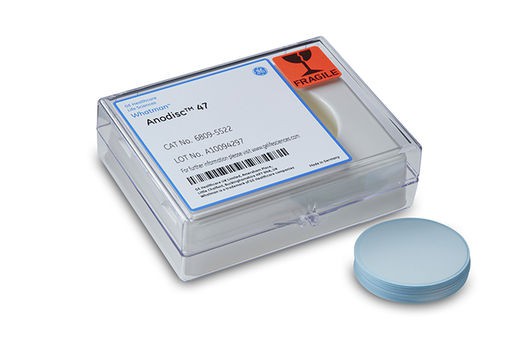 Membrane ANODISC WHATMAN Ø 13 mm porosità 0,2 µm conf. 100