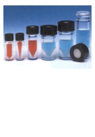 Microvials vetro bianco lisce fondo interno a V V-VIALS® tappo perforabile WHEATON mm 13x44 ml 1