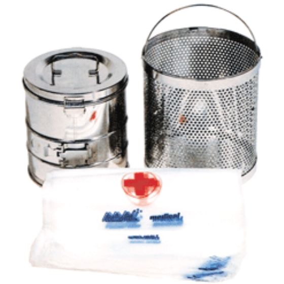 Cestello acciaio inox Ø mm 240x270 h forato (29810007) ASAL