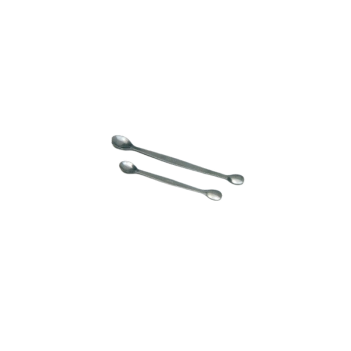 SPATOLA DOPPIO CUCCHIAIO 180 MM INOX      (2 cucchiai)