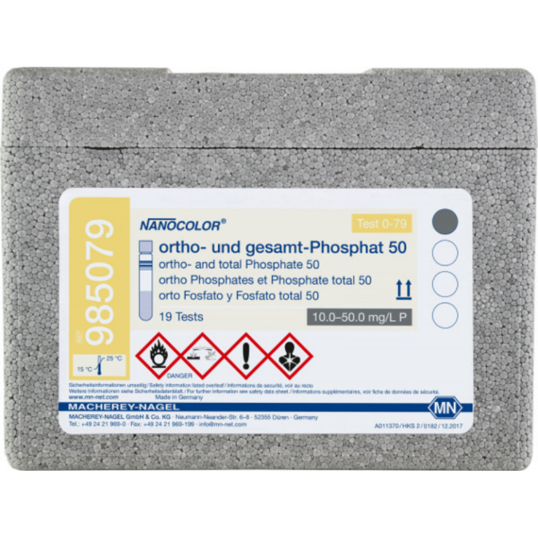 KIT FOSFORO TOTALE 50, 19 ANALISI NANOCOLOR (985079)