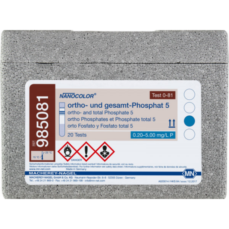 KIT FOSFORO TOTALE 5, 19 ANALISI NANOCOLOR (985081)