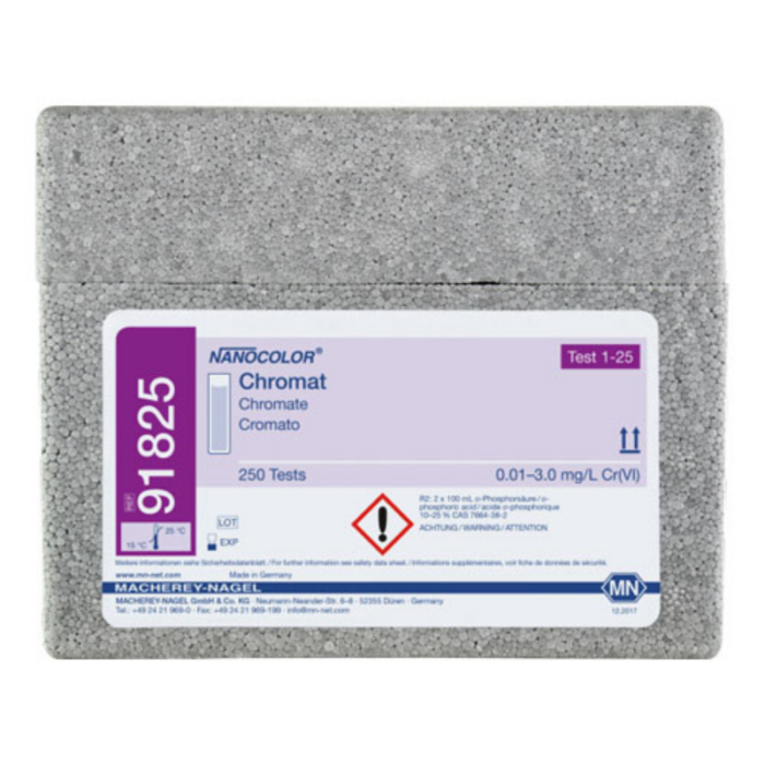 KIT CROMATI 250 ANALISI (91825) SET DI    REAGENTI NANOCOLOR