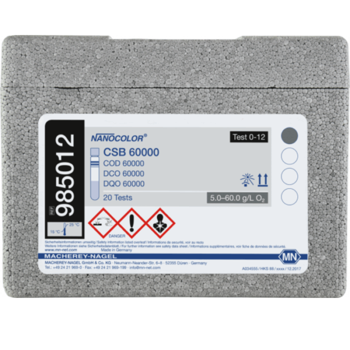 KIT COD 60000, 20 ANALISI (985012)        NANOCOLOR