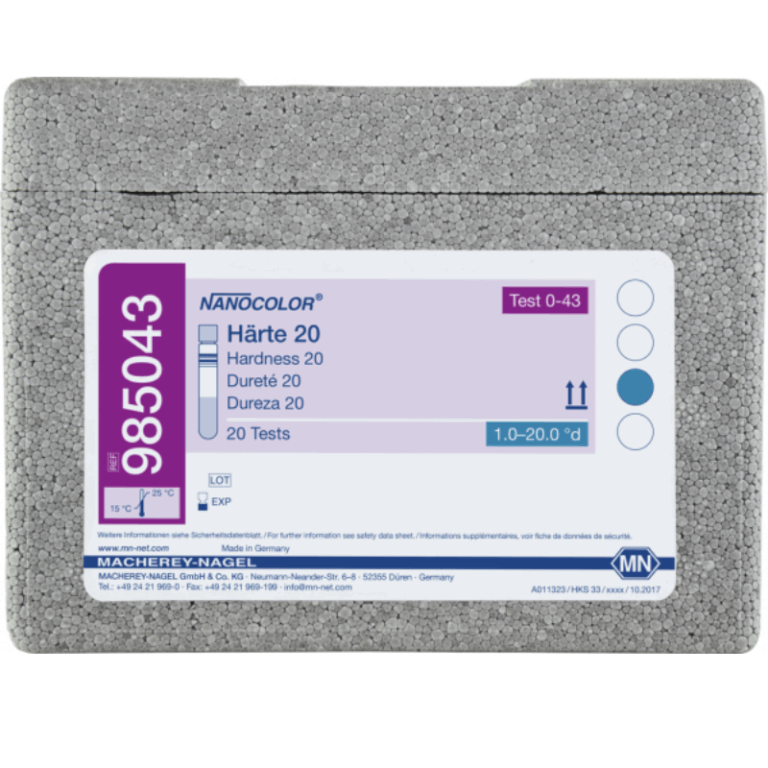 KIT DUREZZA 20, 20 ANALISI (985043) NANOCOLOR