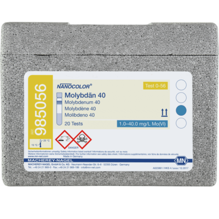 KIT MOLIBDENO 40, 20 ANALISI NANOCOLOR (985056)