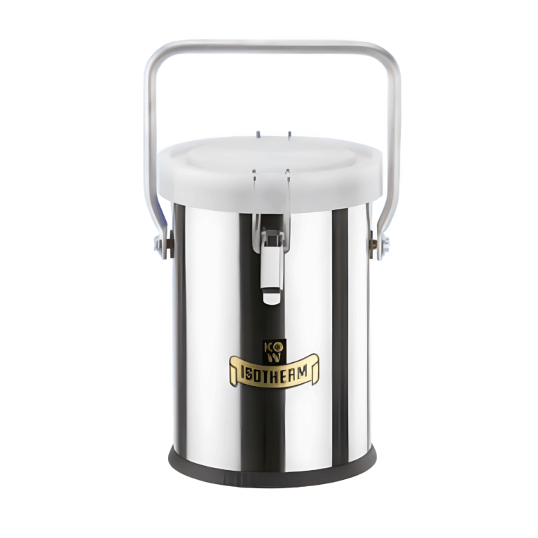 Contenitore Dewar 28 BE 3L cilindrico c/coperchio in acciaio inox (1223) KGW