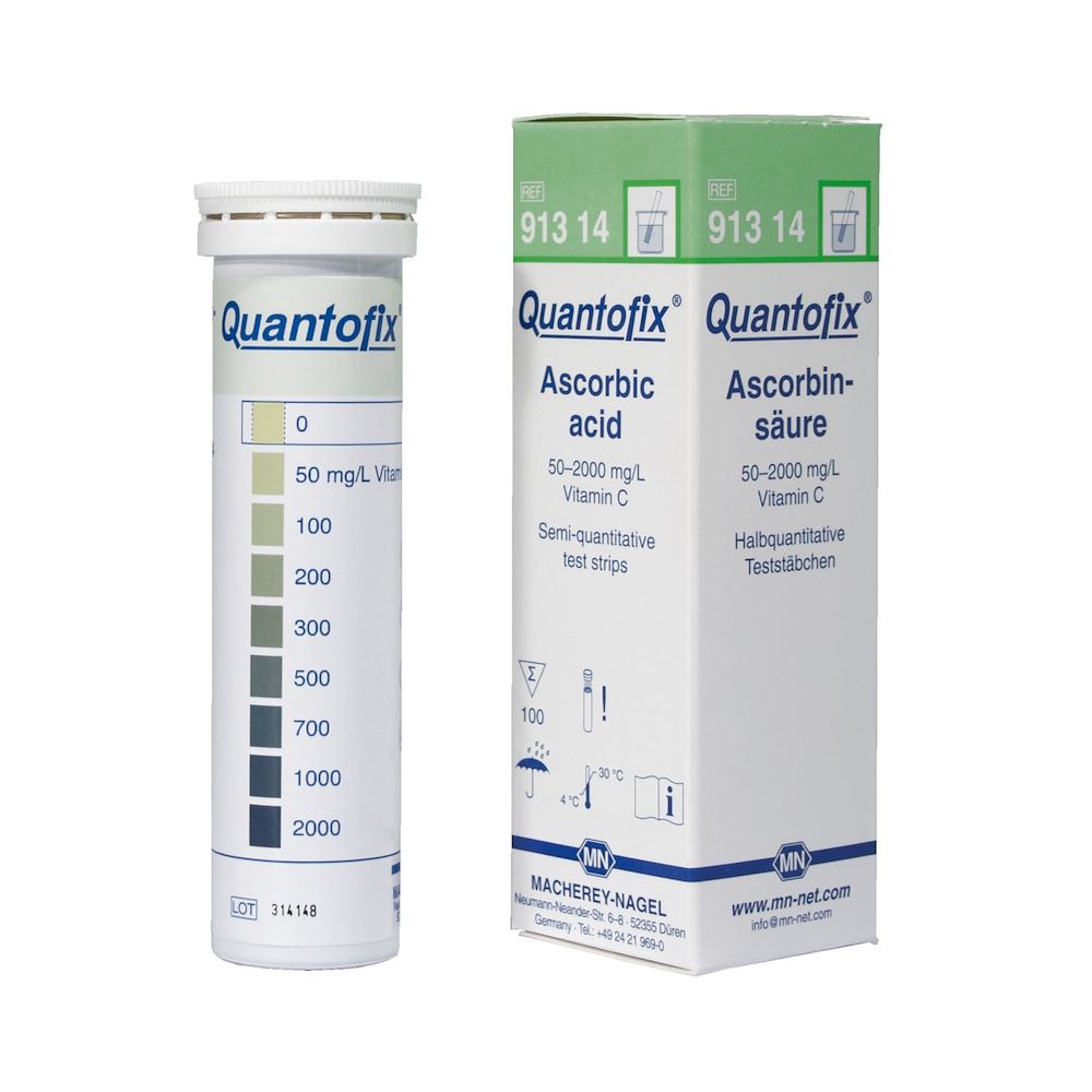 STRISCE QUANTOFIX ACIDO ASCORBICO 100 PZ MACHEREY-NAGEL (91314)