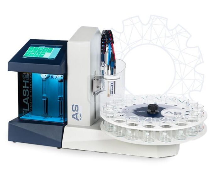 Titolatore AUTOMATICO x SO2 FLASH2        c/2 burette e 2 pompe x Acidità Tot. STEROGLASS