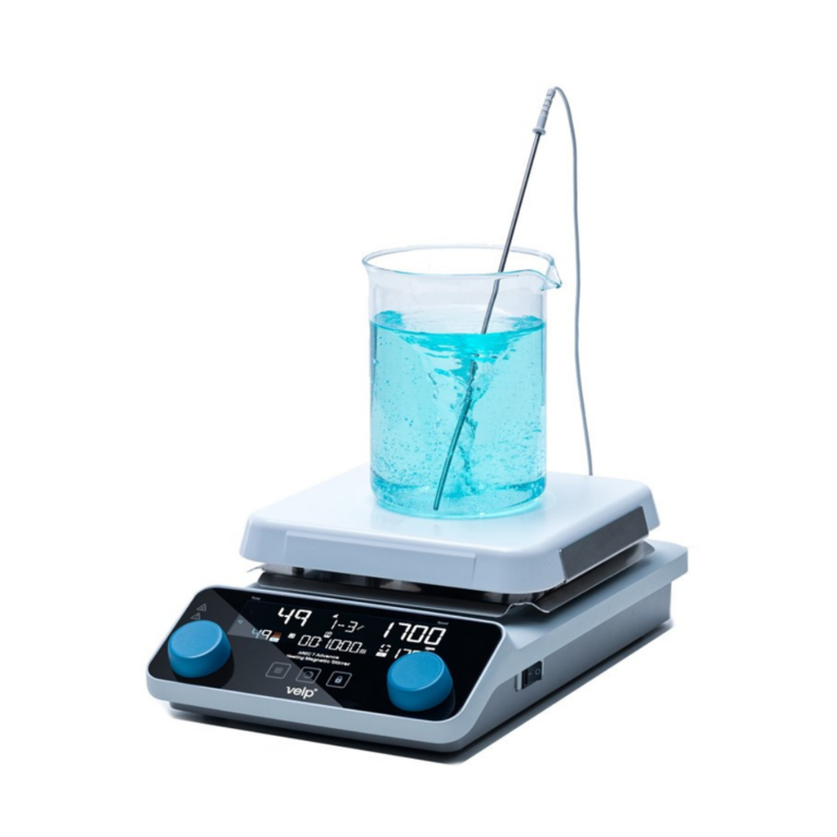 Agitatore magnetico AREC 7 Advance SISTEMA riscald. c/piastra cer. sonda-asta-morsetto VELP