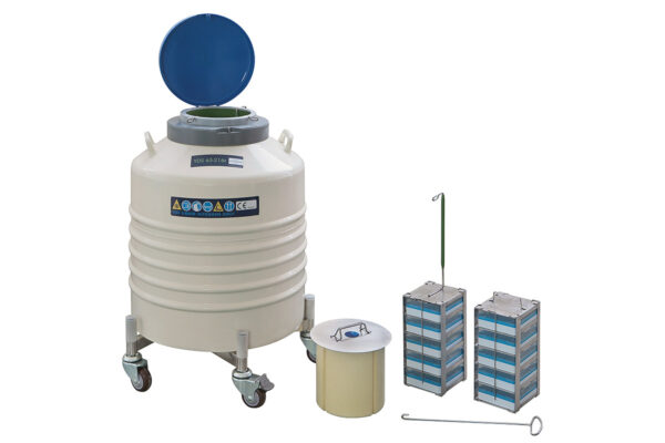 Contenitore Dewar YDS 65-216R 65L 216mm c/5 rack a 5 livelli CRYOFARM - immagine 2